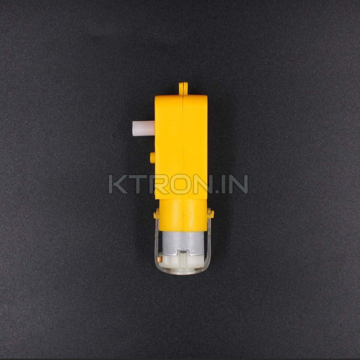 100 RPM Single Shaft BO Motor – Straight - Image 3