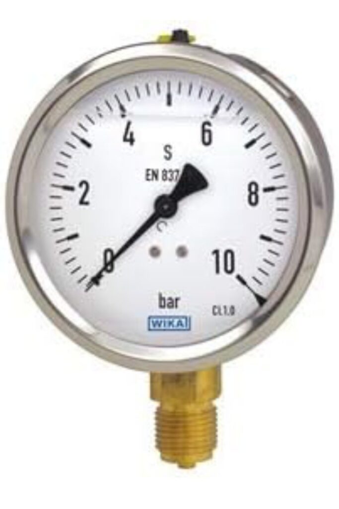 WIKA 213.53 PRESSURE GAUGE, 63MM