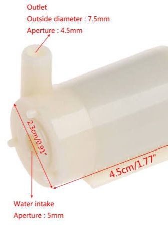 6V Mini Submersible Water Pump